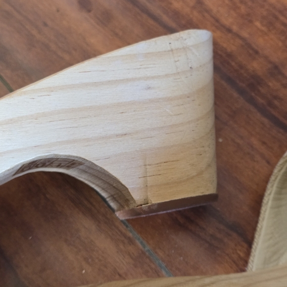 Lulu Guinness Floral Embellished Wooden Clogs Wedge Sandals 37 EU - Picture 14 of 14